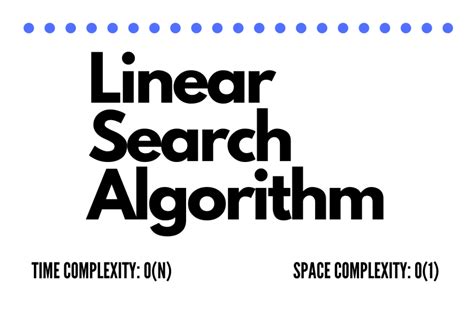 Linear Search Algorithm | Matrixread