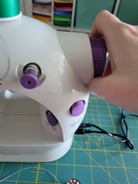 Image result for How to Set Mini Sewing Machine