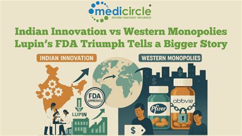 Indian Innovation vs Western Monopolies: Lupin’s FDA Triumph Tells a ...