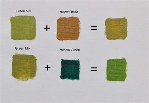 How to Mix Greens for Landscape Paintings — Samuel Earp Artist