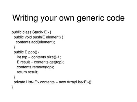 Generics Java Code Tamil 的图像结果