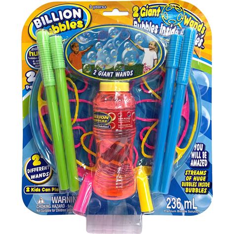 Billion Bubbles Giant Bubble Wand Each | Woolworths