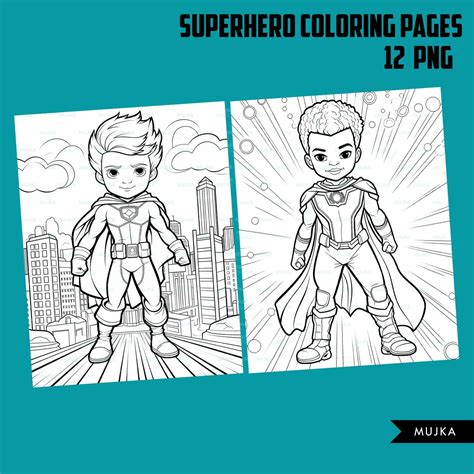 Unleash Your Inner Artist with Super Hero Coloring Pages Printable