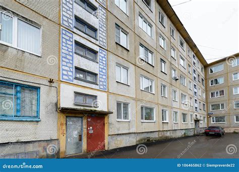 Architecture of Magada, Russian Federation Editorial Photography ...