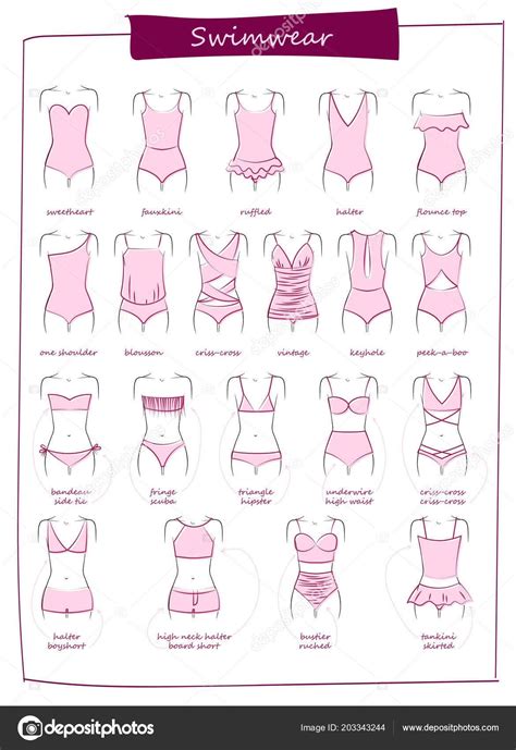 Types of Bikinis Names