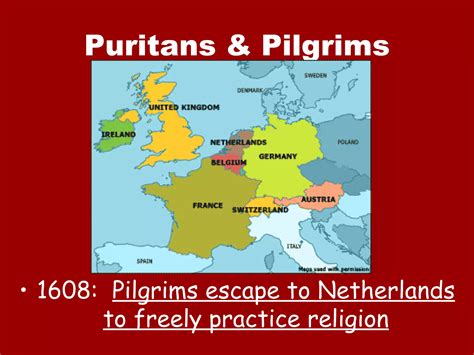 Puritans and pilgrims | PPT