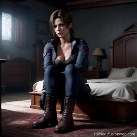 eveline from resident evil in a bikini Prompts | Stable Diffusion Online