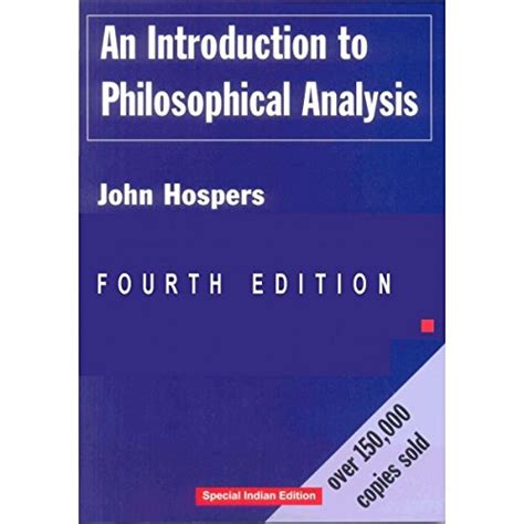 Buy An Introduction to Philosophical Analysis 4th Edition Book Online ...