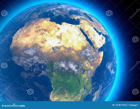 Africa Globe Map Cartoon Vector | CartoonDealer.com #12433815