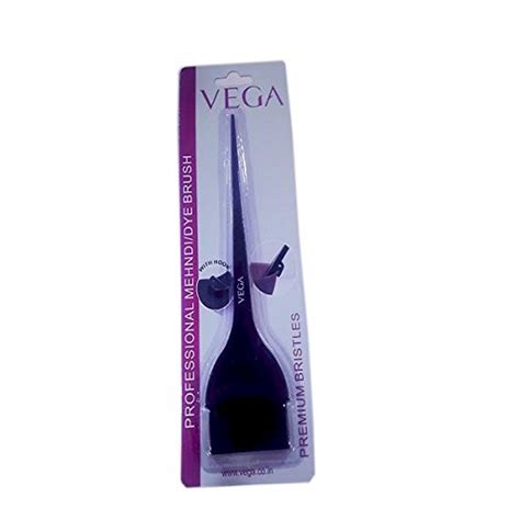 Vega Professional Mehndi and Hair Dye Brush With Hook ,Black ,PMB-02 ...