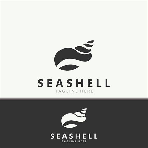 Logo de coquillage d'océan Animales de qualité supérieure collection de ...