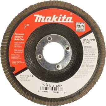 Makita 741825-B-10 7-Inch Multi Disc #120, 10-Pack : Amazon.in ...