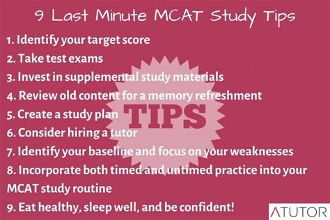 Image result for MCAT Study Tips