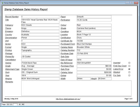 Image result for Stamp Collection Database
