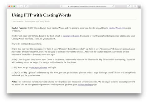 Image result for Audio Transcript Test Sample