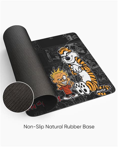 Calvin and Hobbes Panels Gaming Desk Mat – Myxtur