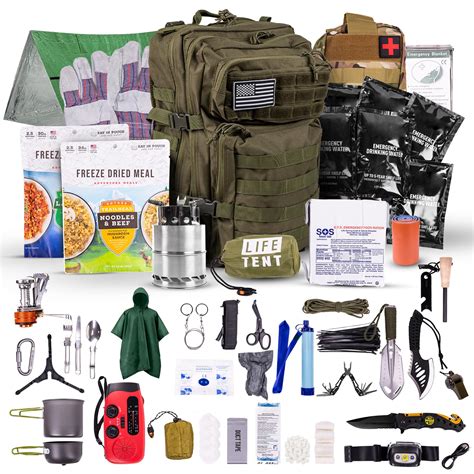 Amazon.com: 72-Hour Survival Kit | 45L Bug Out Bag | Survival Gear with ...