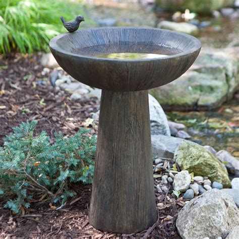 Sierra Bird Bath | www.hayneedle.com | Modern bird baths, Bird bath ...