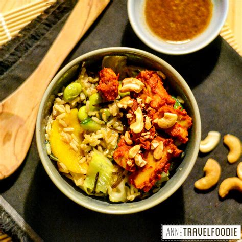 Easy vegan Asian dinner recipe - Anne Travel Foodie