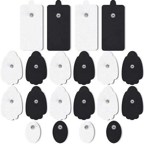 Amazon.com: AVCOO Two Colored with Multi-Shape TENS Unit Replacement ...