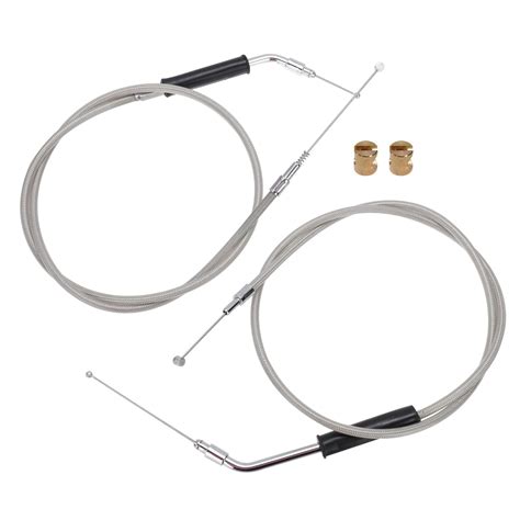 Prewired 36" Sportster Throttle Cable & Idle Cable Extention Kit ...