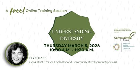 Understanding Diversity-Sunrise Events | Community Futures Saskatchewan