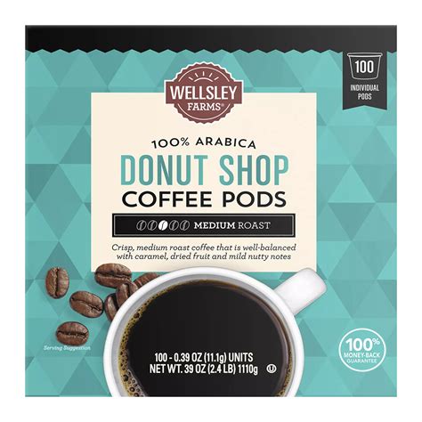 Wellsley Farms Donut Shop Coffee Pods, 100 ct. | BJ's Wholesale Club