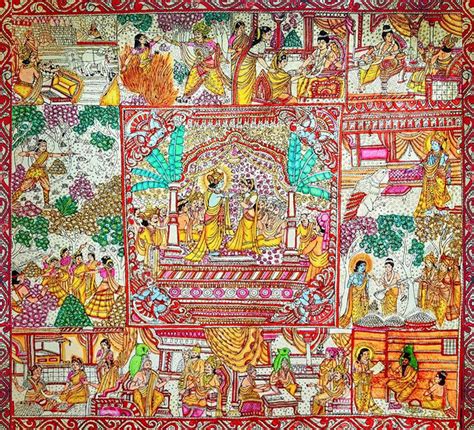 Traditional Indian Puppet Artwork by Sindhe Sriramulu | Memeraki.com