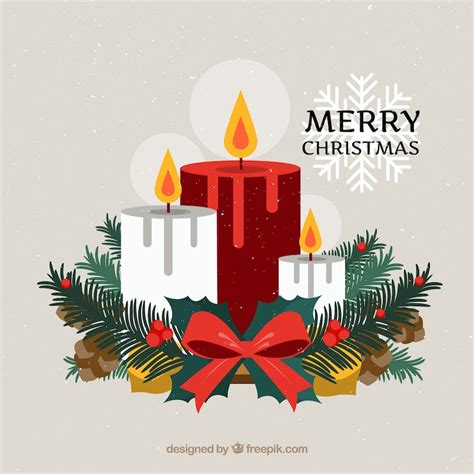 Christmas candles Images - Free Download on Freepik