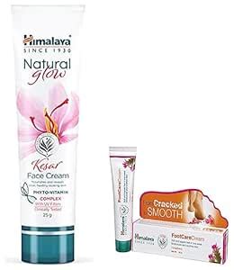Himalaya Natural Glow Face Cream with Kesar and Alfalfa & Vit Complex ...