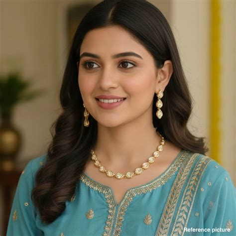 Nayaab arushi Polki neckpiece