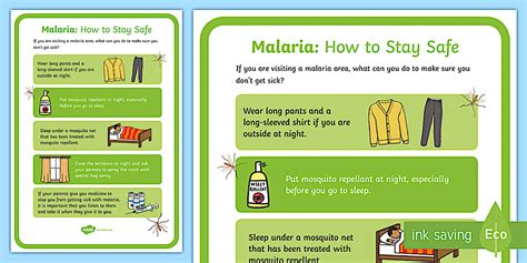Malaria A4 Display Poster