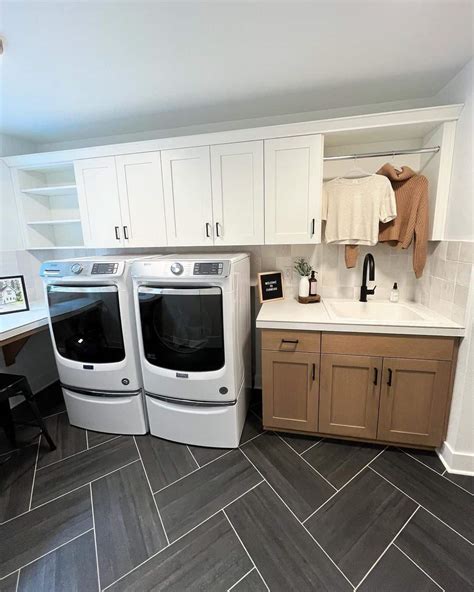 Tile Floor Ideas For Laundry Room