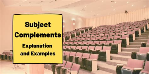Image result for Whata a Subject Complement