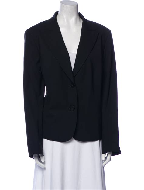 Lafayette 148 Virgin Wool Blazer - Blue Jackets, Clothing - WLFFY230514 ...