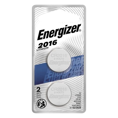Energizer CR2016 Lithium Coin Batteries - Shop Batteries at H-E-B
