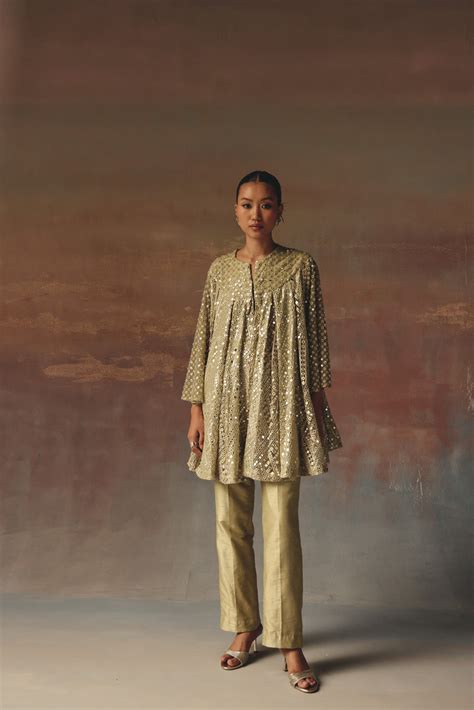 A-Line Box Pleat Dress Jacket – 29india