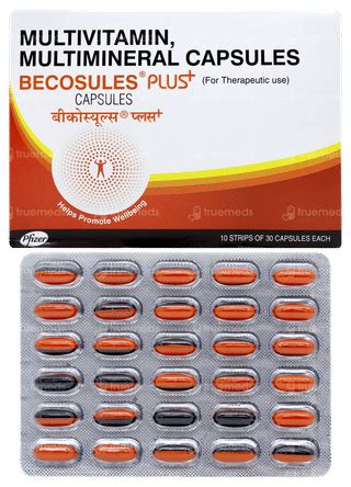 Becosules Plus | Order Becosules Plus Capsule Online at Truemeds