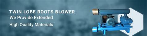 Twin Lobe Roots Blower Manufacturer in Ahmedabad Gujarat India