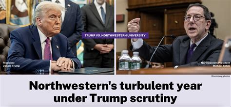 Northwestern faculty urge Michael Schill to avoid Trump deal | Crain's ...