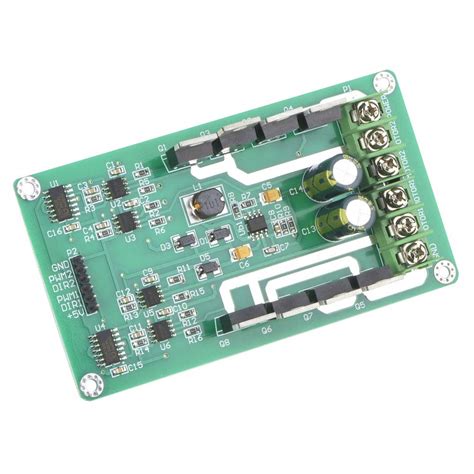 H Bridge DC, 10A Motor Driver Module Dual Motor Driver Module Board H ...