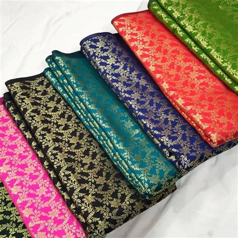 Black Bandhej Georgette Silk Banarasi Saree – Mohsin Textiles