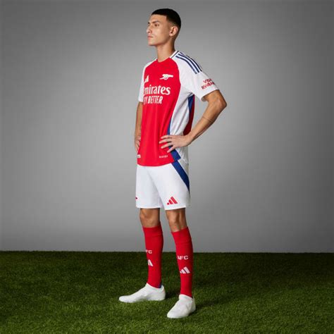 adidas Arsenal 24/25 Home Authentic Jersey - Red | adidas India