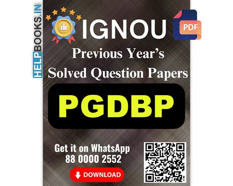 IGNOU PG Diploma in Book Publishing-PGDBP Previous Years Solved Papers ...