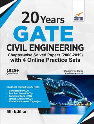 20 Years Gate Civil Engineering Chapter-Wise Solved Papers: Buy 20 ...