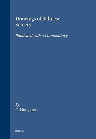 Buy Drawings of Balinese Sorcery: Published with a Commentary: 1 ...