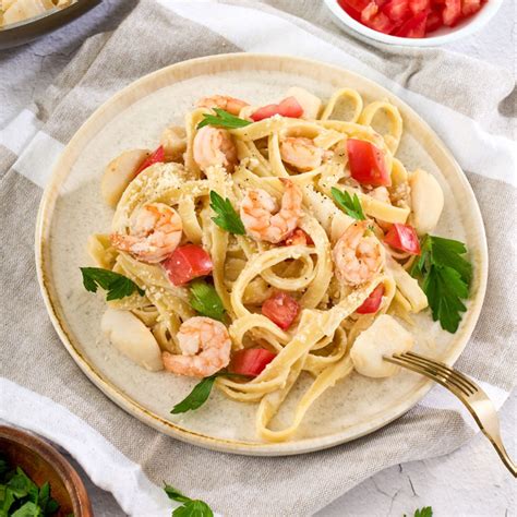 Seafood Alfredo Recipe