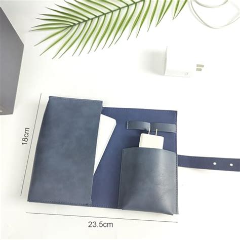 Cable Storage Bag, Travel Charger Organizer Leather Case – House of quirk