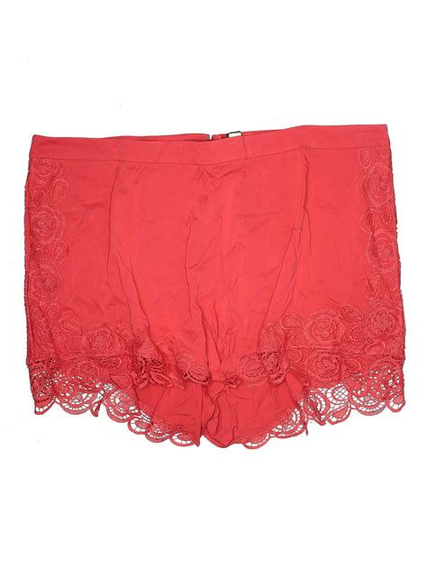 NWT Torrid Women Red Shorts 28 Plus | eBay