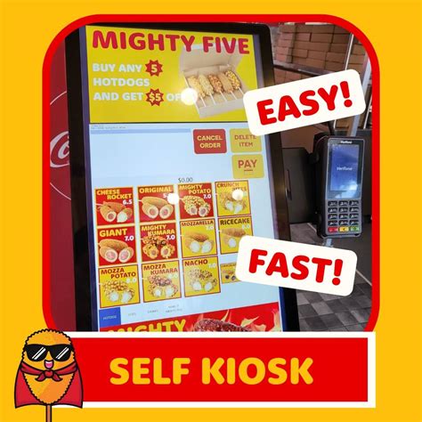 Menu at Mighty Hotdog Royal Oak restaurant, Auckland